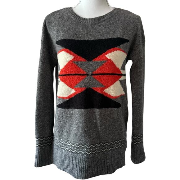 Autumn Cashmere Cashmere Graphic Print Sweater Size XS - Picture 1 of 12